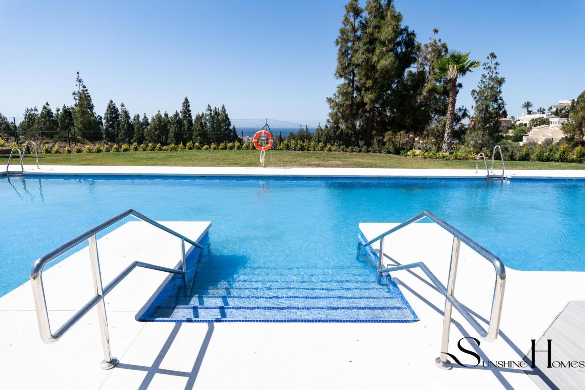 Luxury 2 Bedroom Apartment, Pools, Sauna, Gym & More MIJAS COSTA Esterno foto